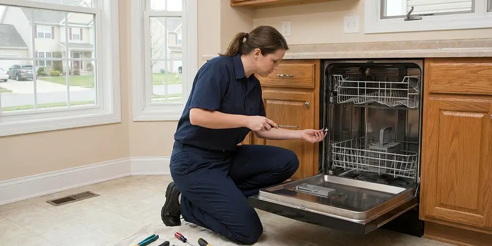 Dishwasher Latch Replacement in Horn Lake, MS