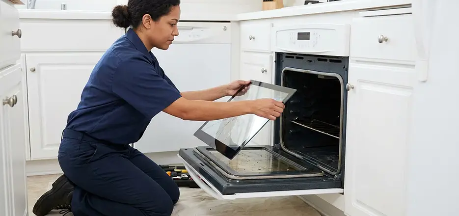 Range Oven Door Glass Replacement in Horn Lake